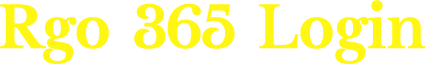 Rgo 365 Login